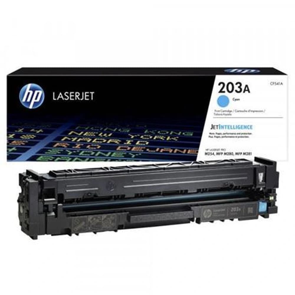 کارتریج اچ پی 203A Cyan گرید A+ | تونر فیروزه‌ای HP 203A CF541A