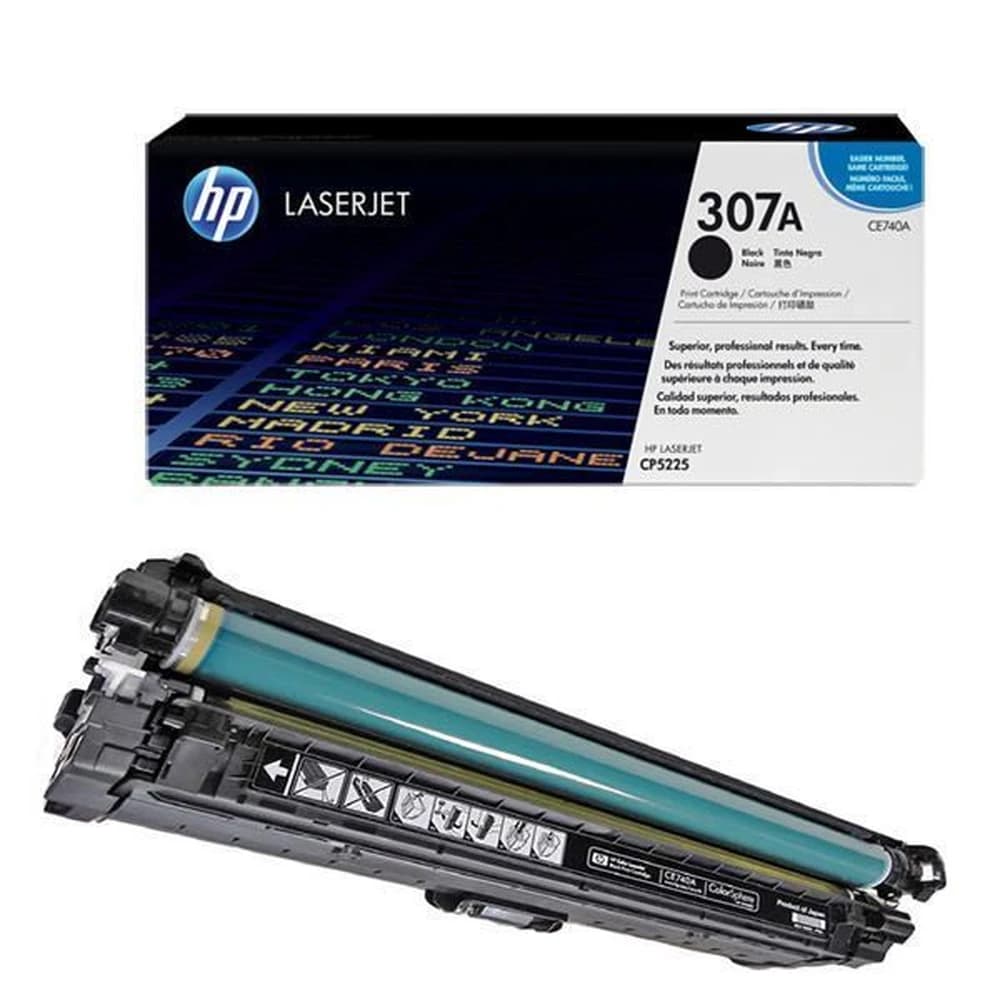 کارتریج اچ پی 307A مشکی گرید A+ | خرید تونر مشکی HP 307A Black (CE740A)