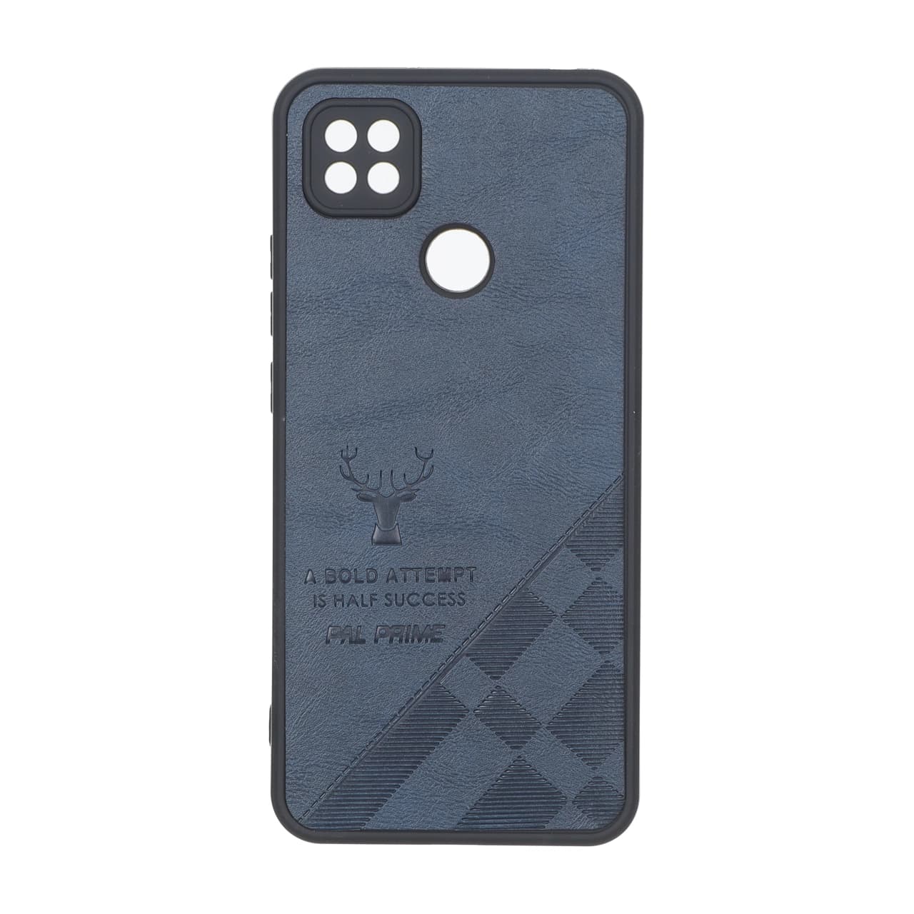 قاب طرح چرم گوزنی Pal Prime مدل Xiaomi Redmi 10A / Redmi 9C / Poco C31 – سرمه ای