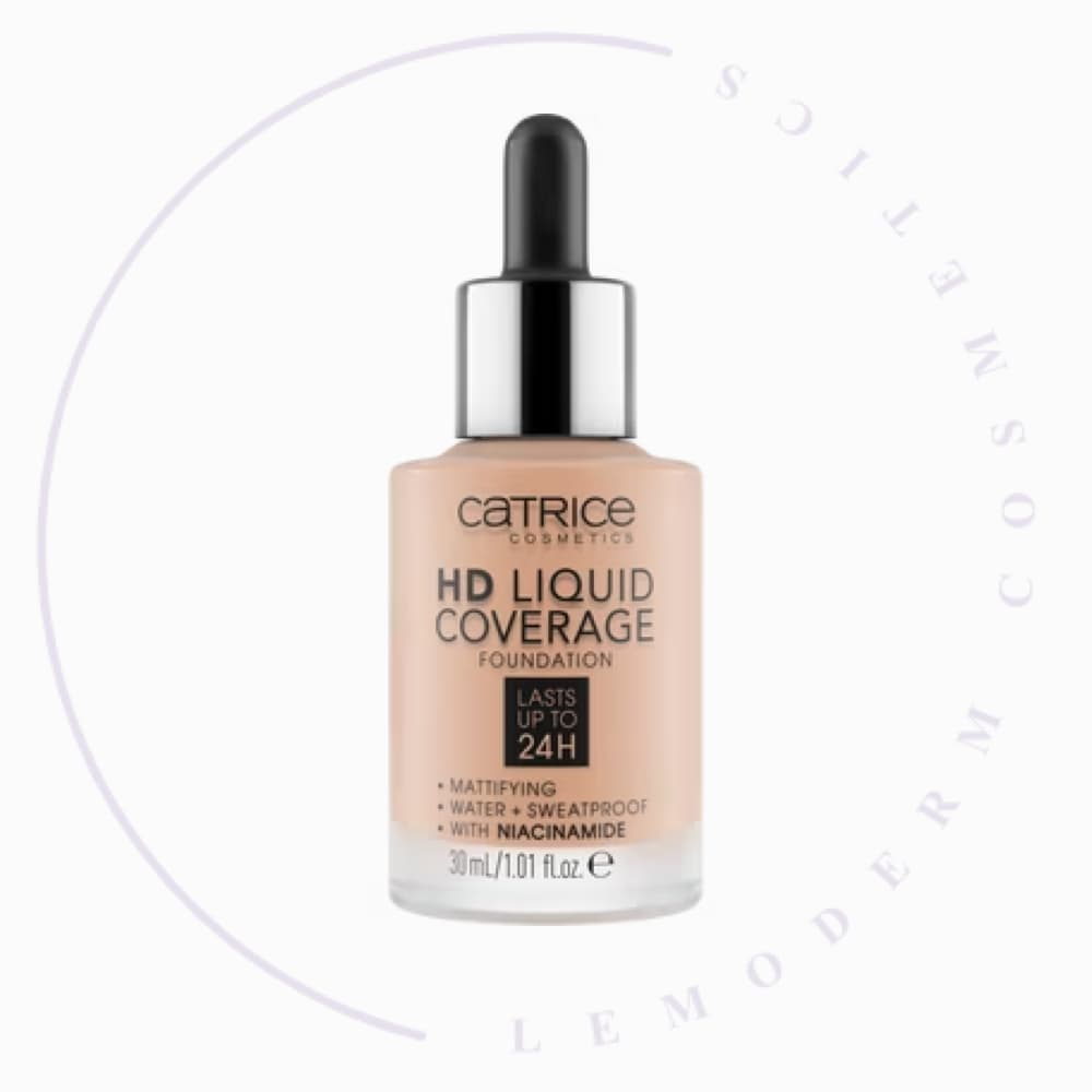 کرم پودر کاتریس سری HD مدل Liquid Coverage — تصویر ۷