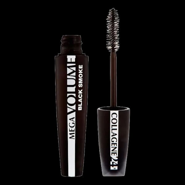 ریمل حجم‌دهنده لورآل مدل Mega Volume Collagene رنگ Black Smoke
