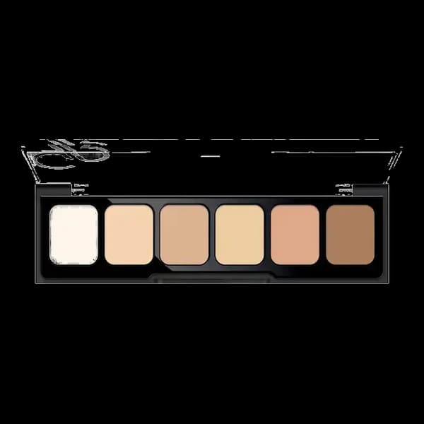پالت کانسیلر و اصلاح رنگ گلدن رز مدل Correct&Conceal رنگ 01 Light to Medium
