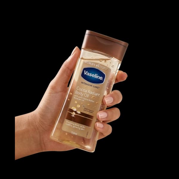 روغن ژلی بدن وازلین مدل Cocoa Radiant — تصویر ۳