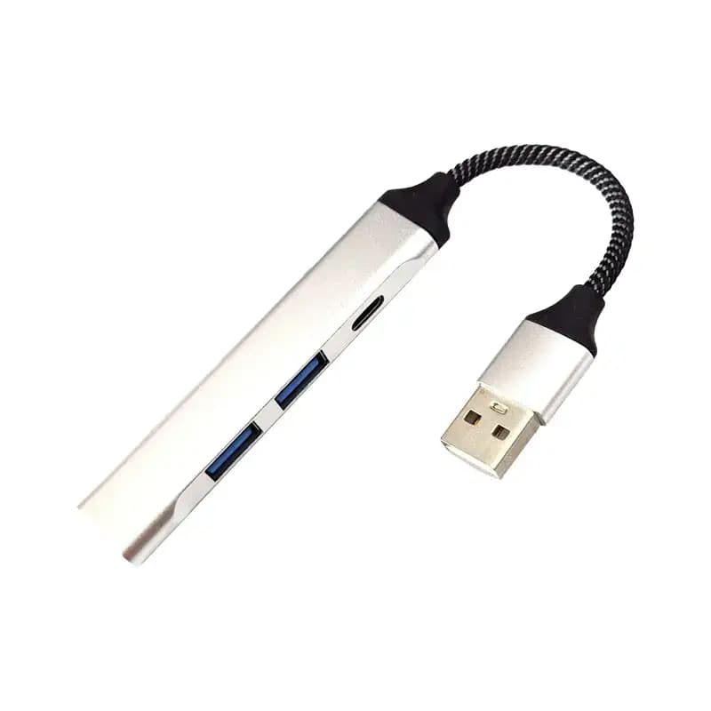 هاب 4 پورت USB-A مدل فلزی — تصویر ۲