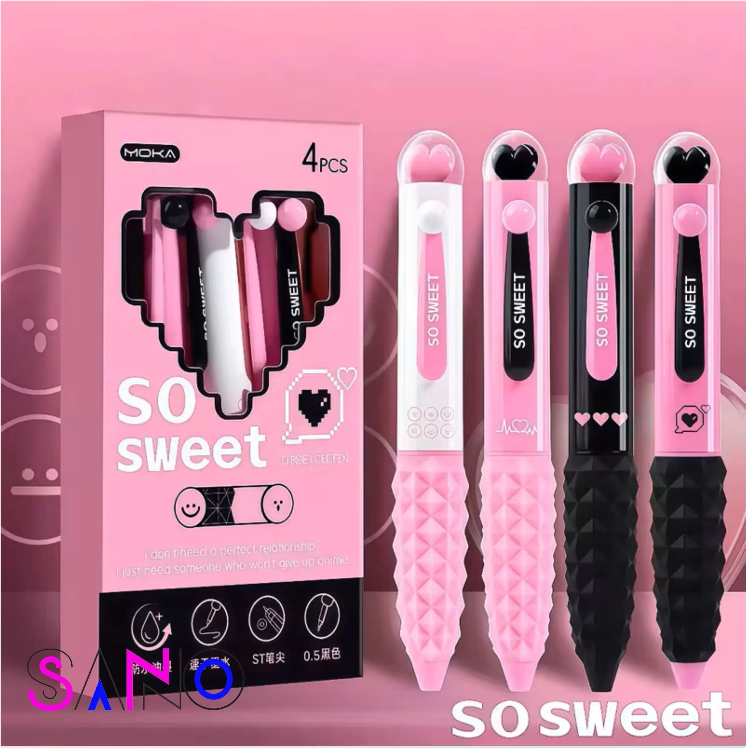 خودکار فانتزی Moka طرح So Sweet