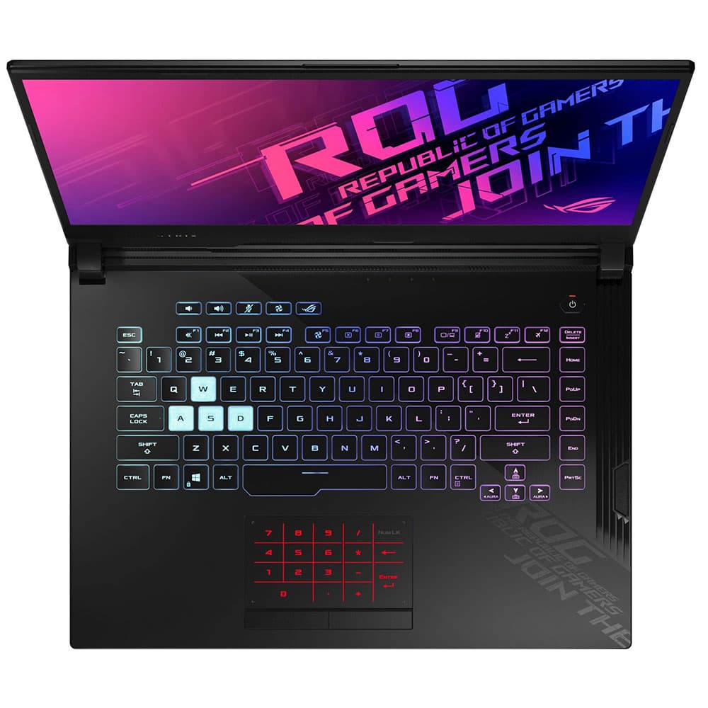 لپ تاپ ASUS ROG Strix G512 i7 10875H, 16GB Ram, 512GB SSD, 6GB Nvidia RTX 2060 — تصویر ۳
