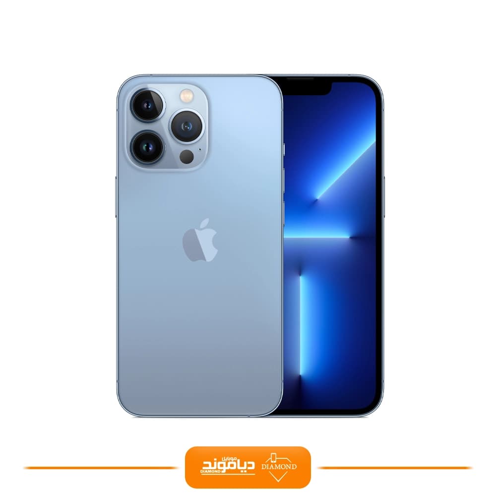 گوشی موبایل اپل مدل iPhone 13 Pro Max ZAA دو سیم‌ کارت ظرفیت 256گیگابایت و رم 6گیگابایت -در حد اکتیو باتری 100-بدون کد(کارتن لیبل-مدل نامبر M) — تصویر ۳