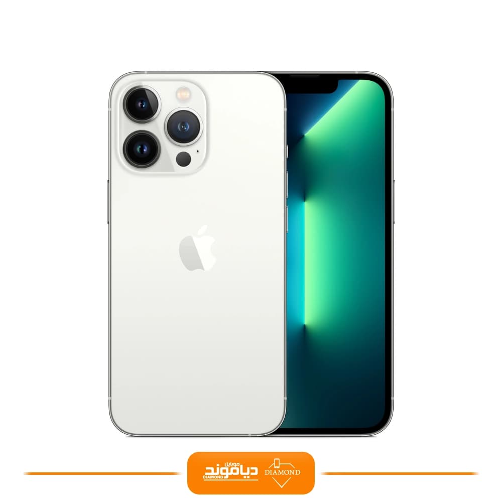 گوشی موبایل اپل مدل iPhone 13 Pro Max ZAA دو سیم‌ کارت ظرفیت 256گیگابایت و رم 6گیگابایت -در حد اکتیو باتری 100-بدون کد(کارتن لیبل-مدل نامبر M) — تصویر ۲