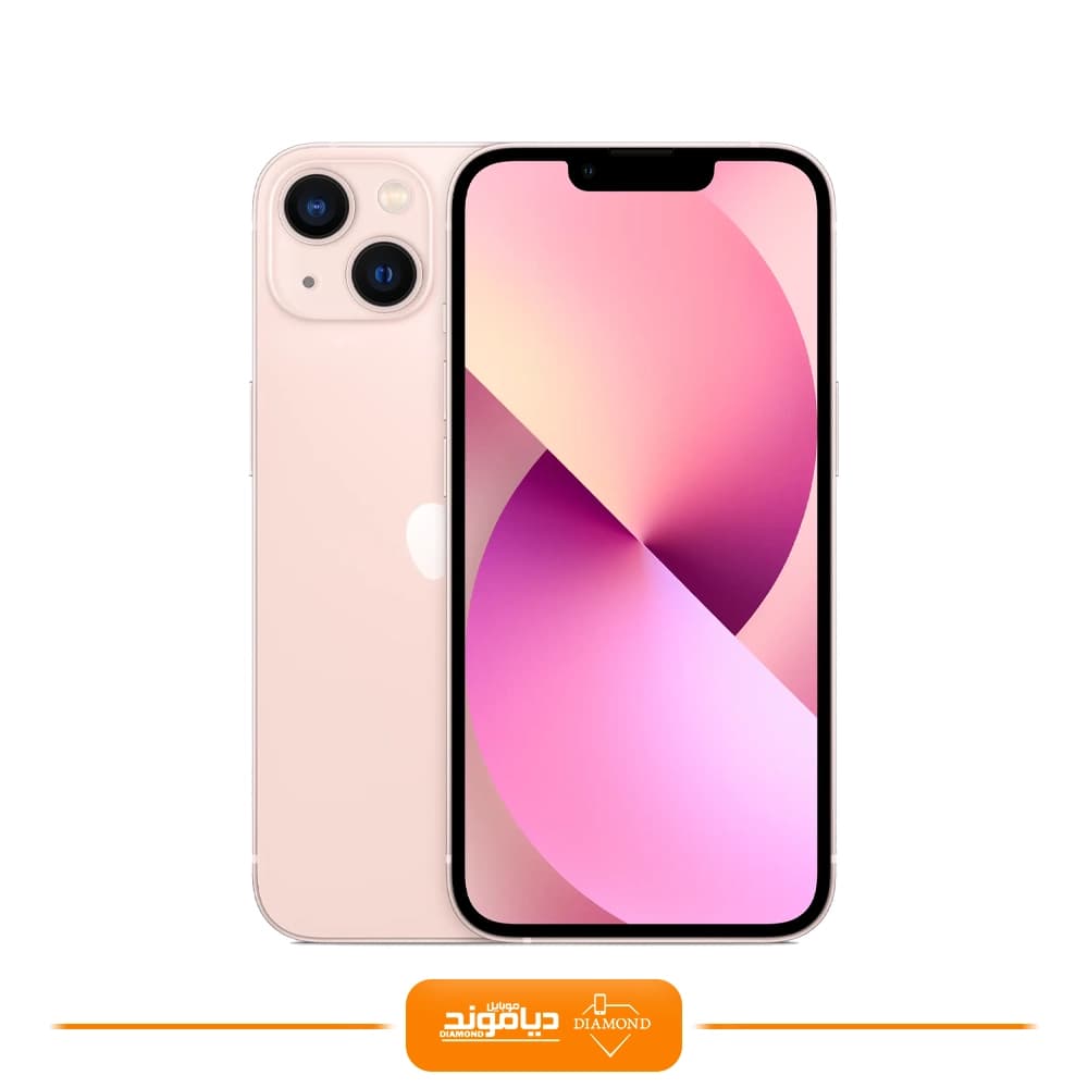 گوشی موبایل اپل مدل iPhone 13 CH دو سیم‌ کارت ظرفیت 128 گیگابایت و رم 4 گیگابایت – در حد اکتیو باتری 100-بدون کد(مدل نامبر M)