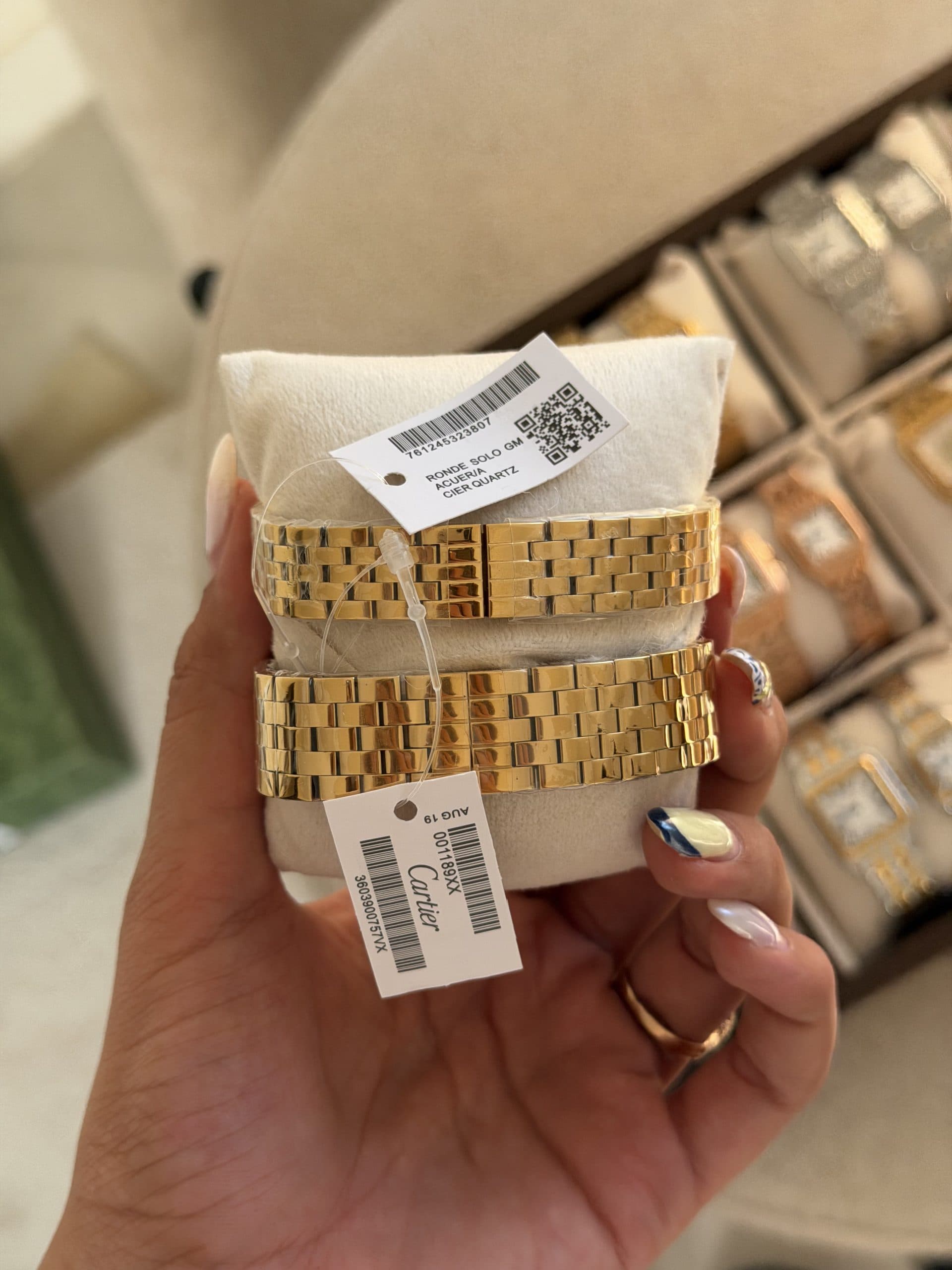 ساعت کارتیر سانتوس ست زنانه و مردانه Cartier Santos — تصویر ۶