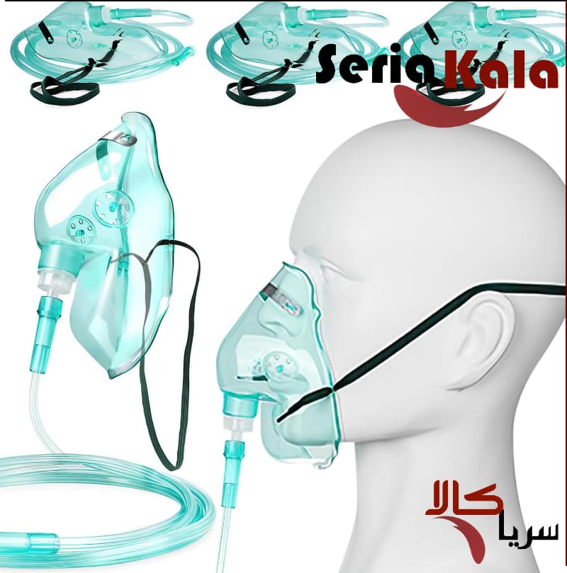ماسک اکسیژن بزرگسال گل پسند( عمده) — تصویر ۲