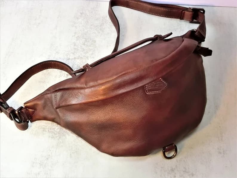 کیف کمری چرم طبیعی مدل Waist Bag 18 | سیلوا چرم — تصویر ۳