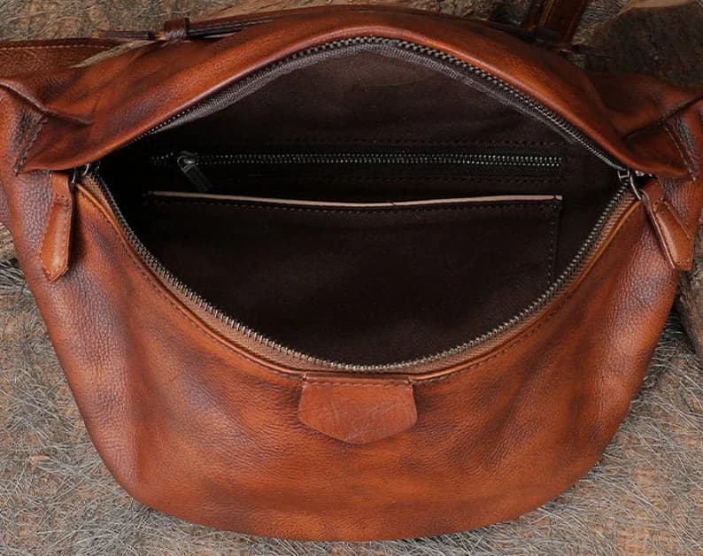 کیف کمری چرم طبیعی مدل Waist Bag 18 | سیلوا چرم — تصویر ۵