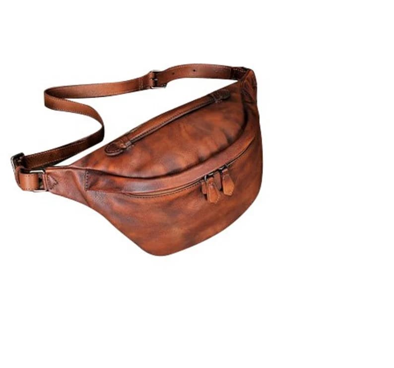 کیف کمری چرم طبیعی مدل Waist Bag 18 | سیلوا چرم — تصویر ۷