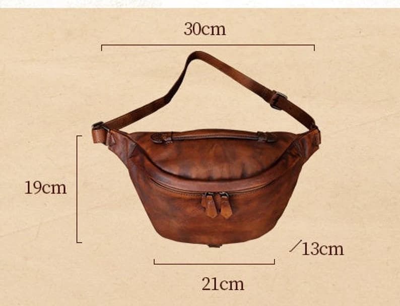کیف کمری چرم طبیعی مدل Waist Bag 18 | سیلوا چرم — تصویر ۶