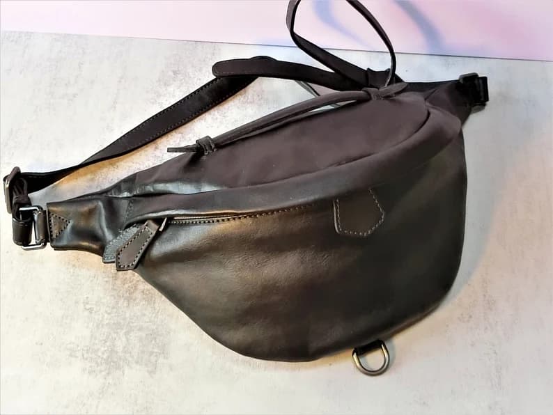 کیف کمری چرم طبیعی مدل Waist Bag 18 | سیلوا چرم — تصویر ۲