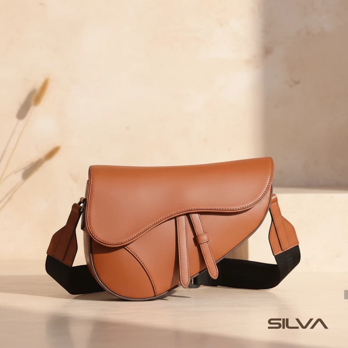 کیف کمری چرم طبیعی مدل Waist Bag 07 | سیلوا چرم