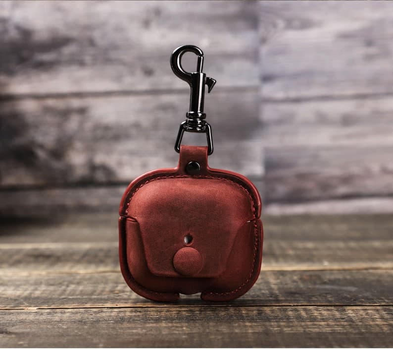 کیف ایرپاد چرم طبیعی مدل Airpod Bag 29 | سیلوا چرم