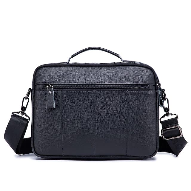 کیف اداری چرم طبیعی مدل Office Bag 22 | سیلوا چرم — تصویر ۵