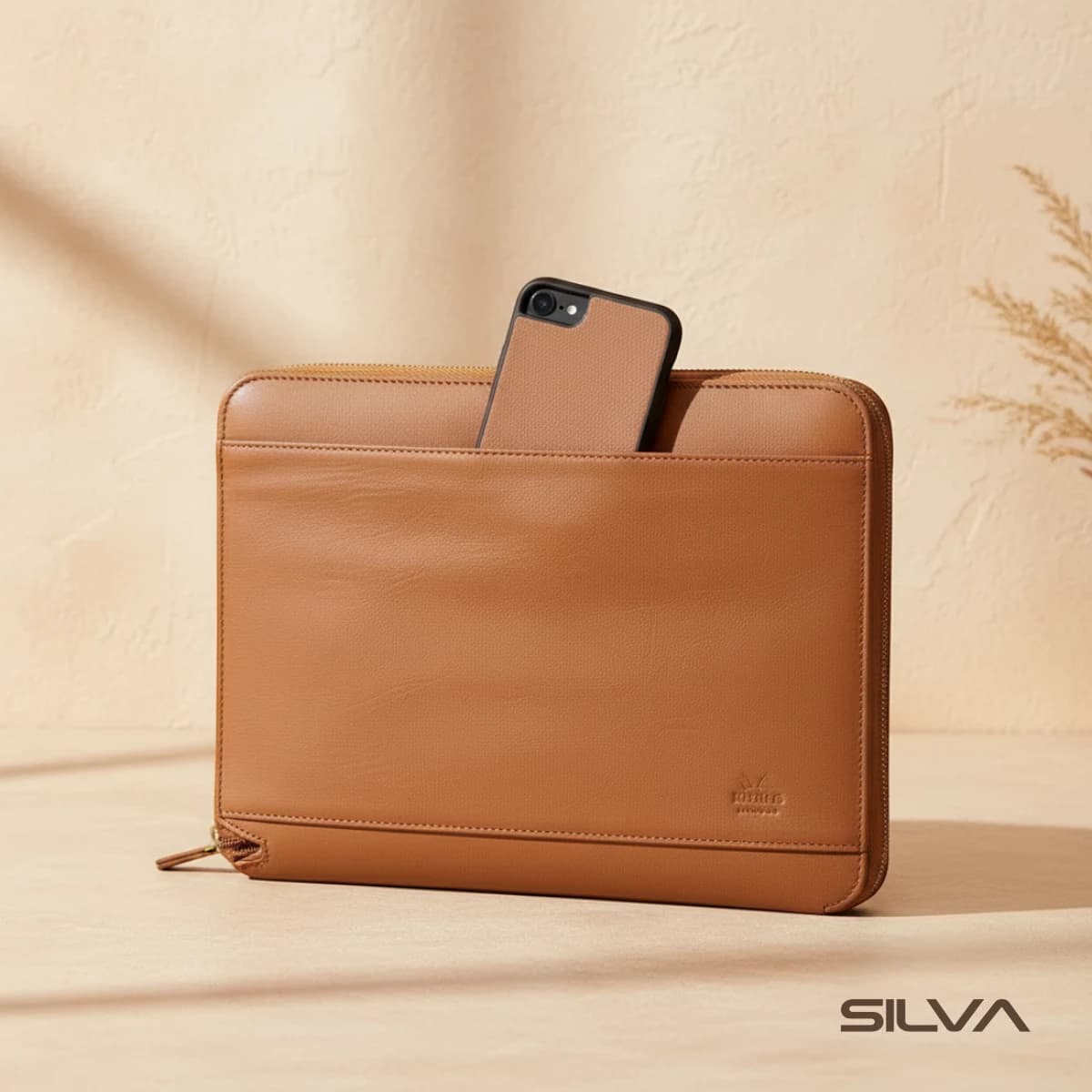 کیف تبلت چرم طبیعی مدل Tablet Bag 30 | سیلوا چرم