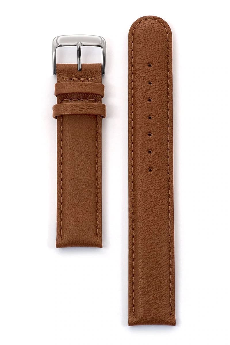 بند ساعت چرم طبیعی مدل Watch Strap 20 | سیلوا چرم — تصویر ۲