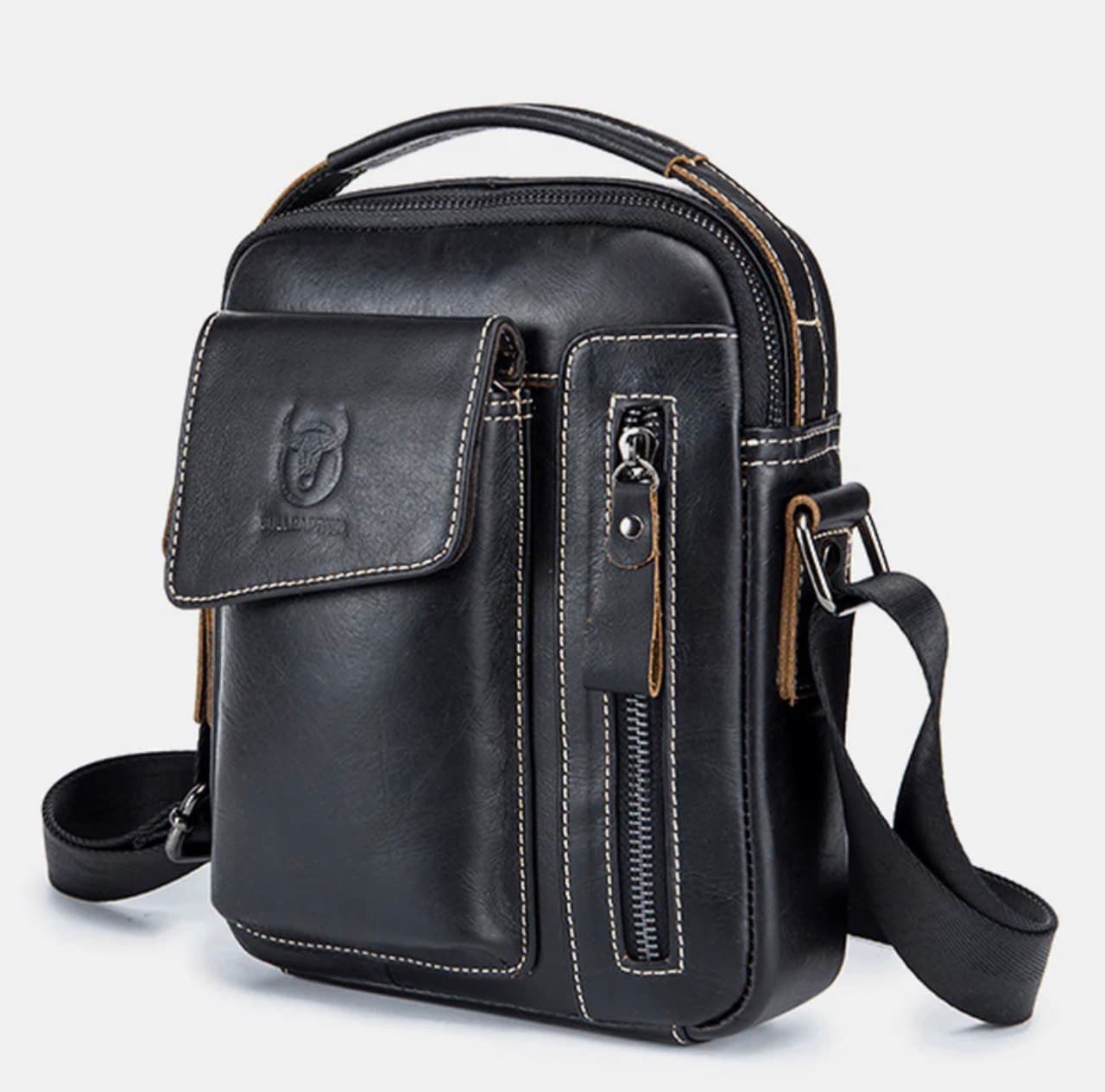 کیف تبلت چرم طبیعی مدل Tablet Bag 23 | سیلوا چرم — تصویر ۳