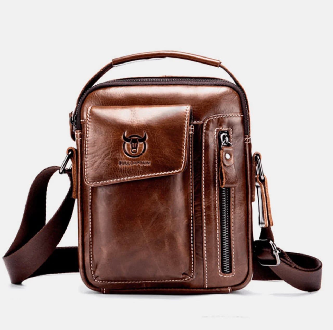 کیف تبلت چرم طبیعی مدل Tablet Bag 23 | سیلوا چرم — تصویر ۸