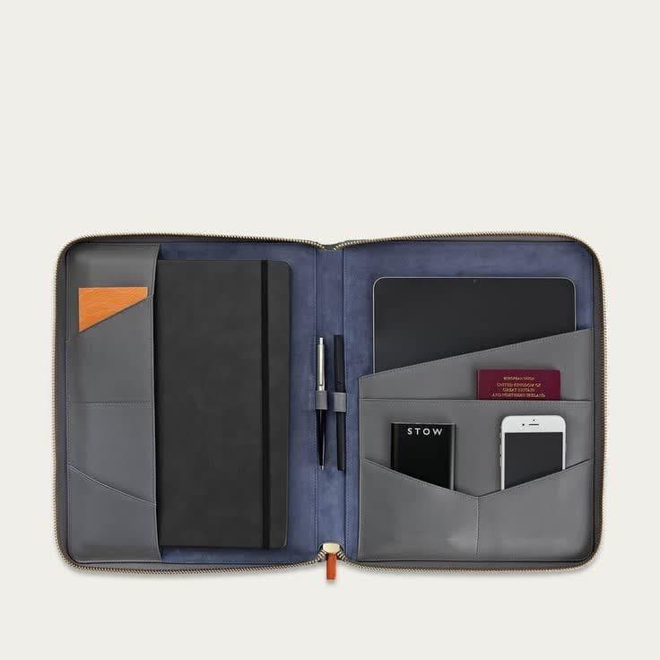 کیف تبلت چرم طبیعی مدل Tablet Bag 16 | سیلوا چرم — تصویر ۵