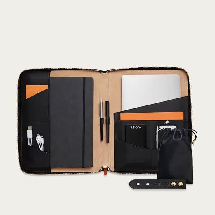 کیف تبلت چرم طبیعی مدل Tablet Bag 16 | سیلوا چرم — تصویر ۷
