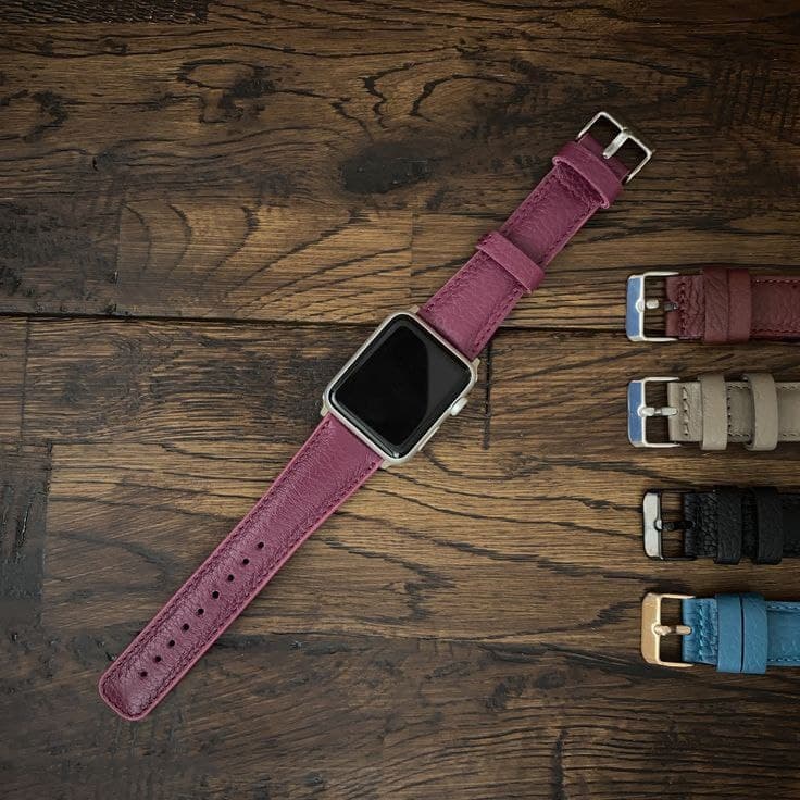 بند ساعت چرم طبیعی مدل Watch Strap 11 | سیلوا چرم — تصویر ۳