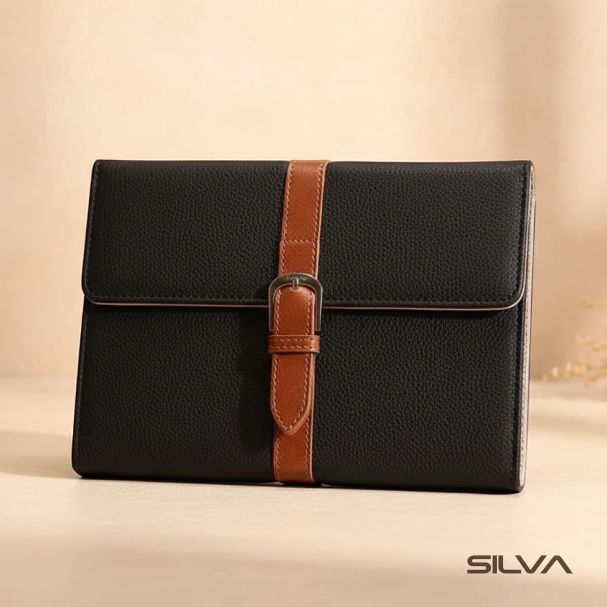 کیف تبلت چرم طبیعی مدل Tablet Bag 03 | سیلوا چرم
