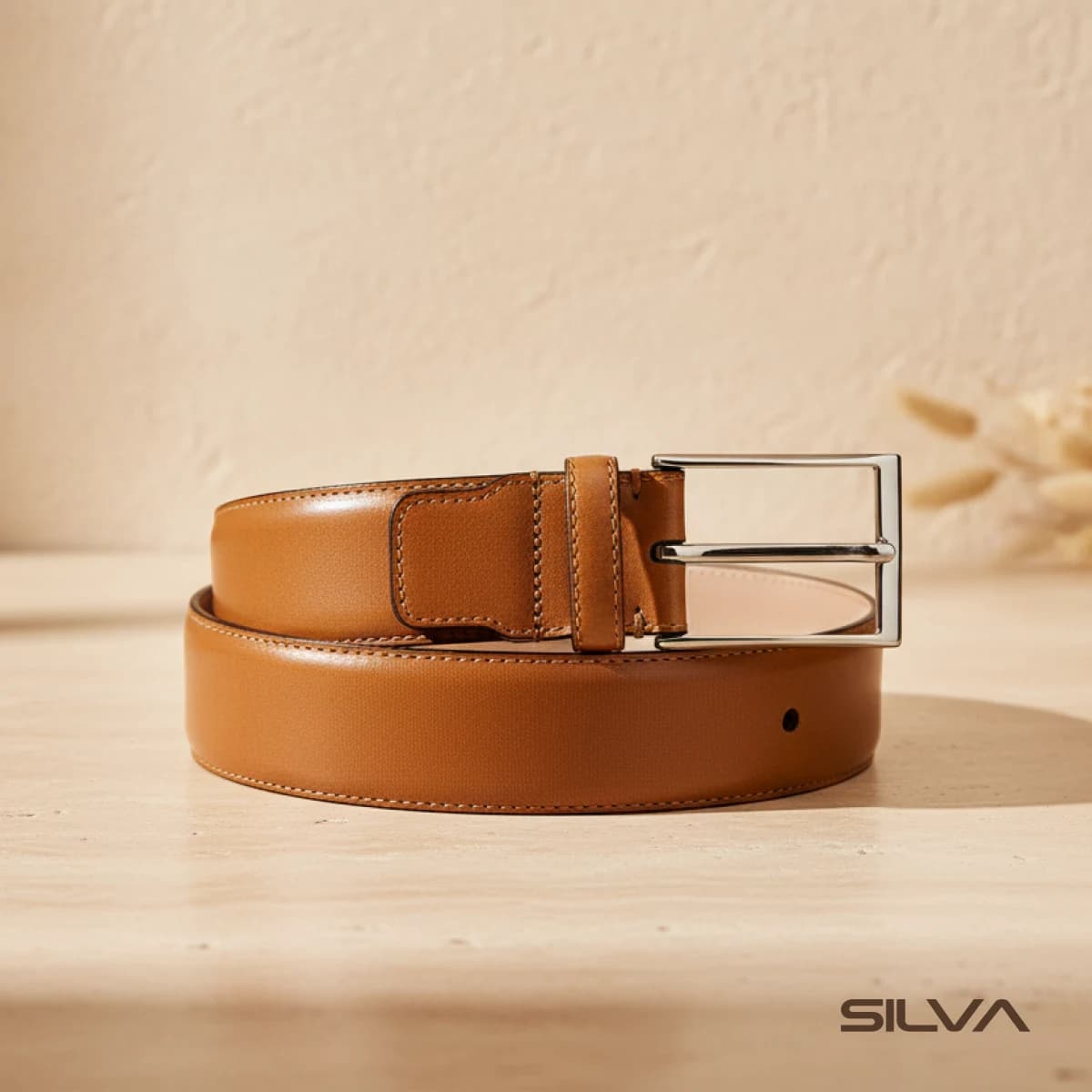 کمربند مردانه چرم طبیعی مدل Belt 30 | سیلوا چرم