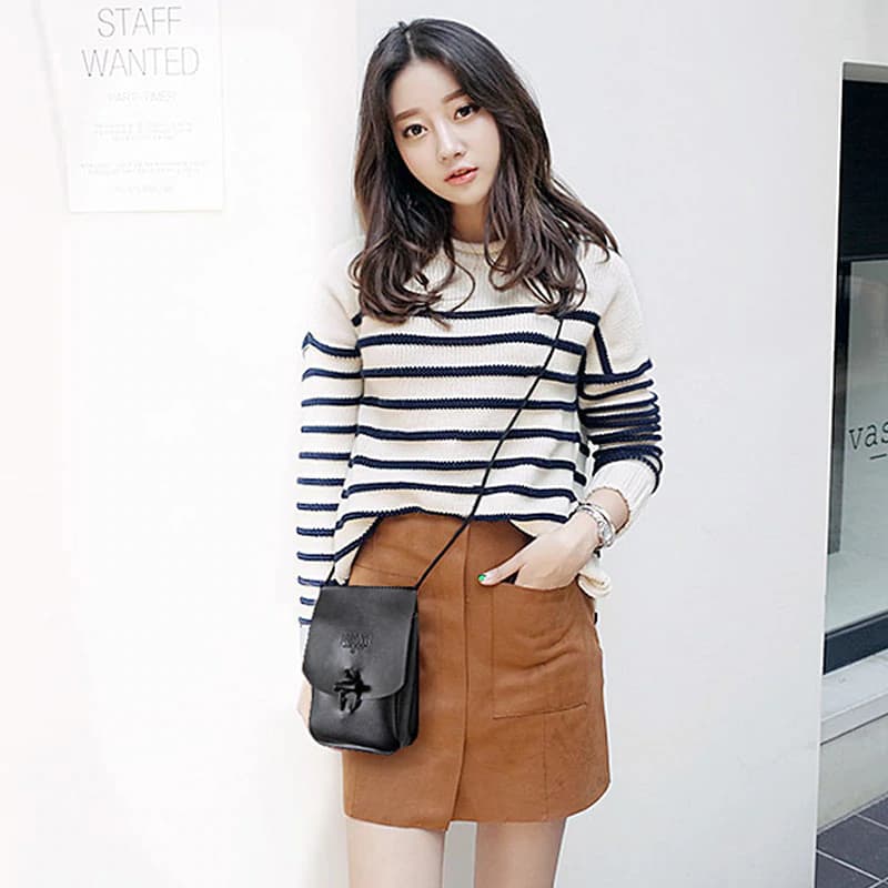 کیف دوشی چرم طبیعی مدل Shoulder Bag 12 | سیلوا چرم — تصویر ۵