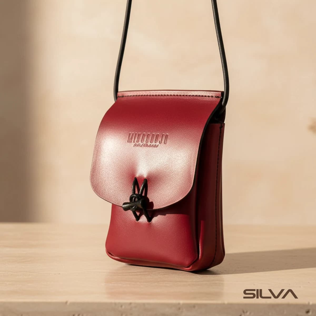 کیف دوشی چرم طبیعی مدل Shoulder Bag 12 | سیلوا چرم