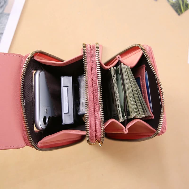 کیف دوشی چرم طبیعی مدل Shoulder Bag 14 | سیلوا چرم — تصویر ۲
