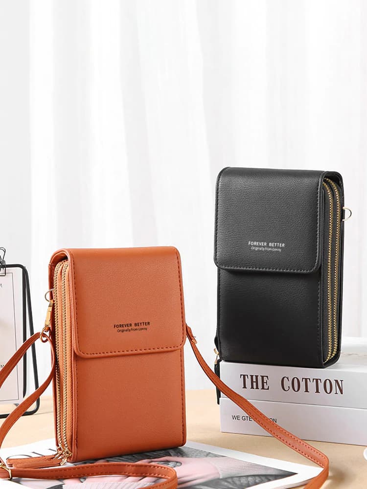 کیف دوشی چرم طبیعی مدل Shoulder Bag 13 | سیلوا چرم — تصویر ۳