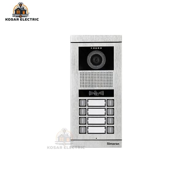 پنل آیفون تصویری 8 واحدی فرداد سیماران VFBC8D