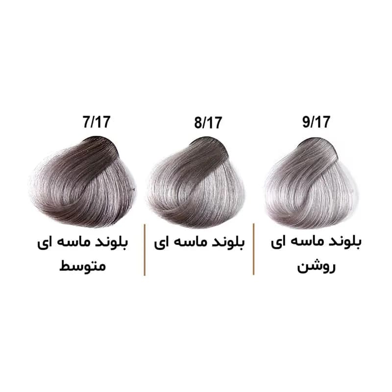 رنگ مو الوکسین Eloxin – سری ماسه ای حجم ۱۲۰ میل — تصویر ۲