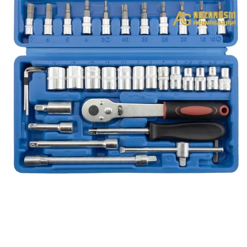 آچار بکس 46 تکه مارک NEW TOOLS — تصویر ۴