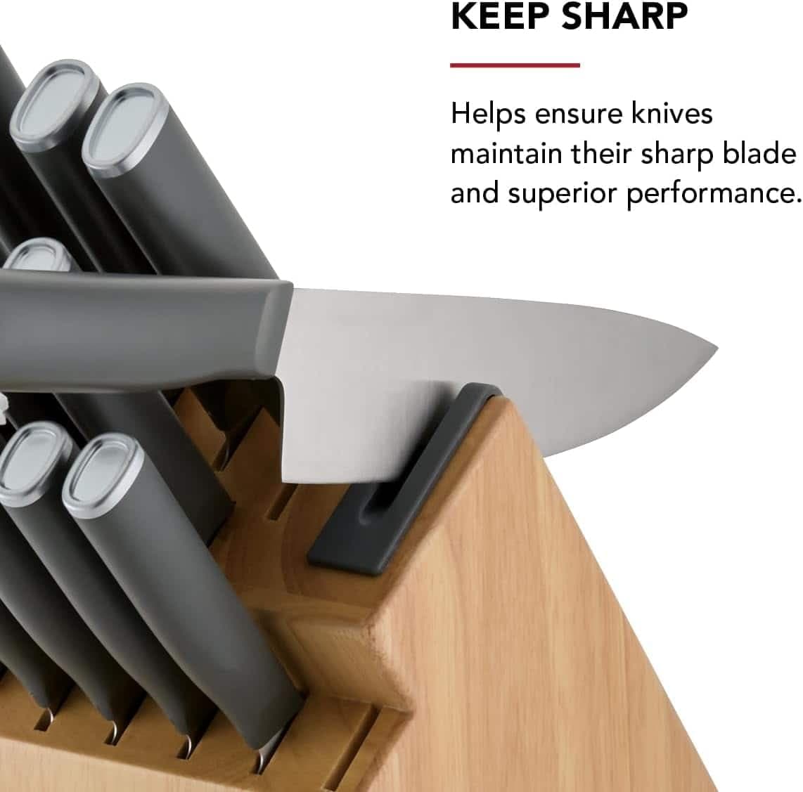 سرویس چاقو 14 پارچه کیچن اید KitchenAid Cutlery Set of 14 KE14STENBXCGA — تصویر ۳
