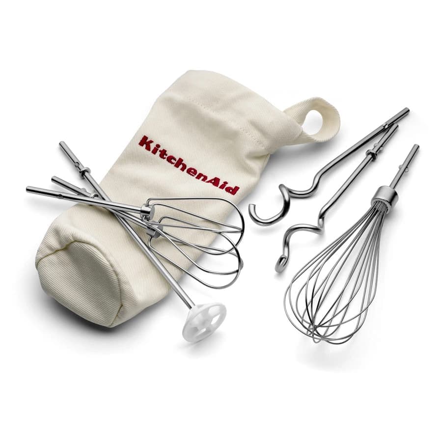 همزن دستی 9 سرعته کیچن اید رنگ کرم مدل KitchenAid 5KHM9212 — تصویر ۶