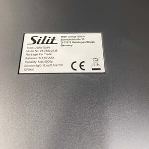 ترازو آشپزخانه سیلیت مدل SILIT WMF Digital scale — تصویر ۲