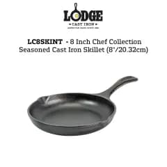 تابه چدنی 30 سانت لاج مدل Lodge Chef Collection — تصویر ۲
