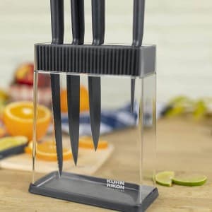 سرویس چاقو 6 پارچه کن ریکن مدل Kuhn Rikon Colori Black — تصویر ۲