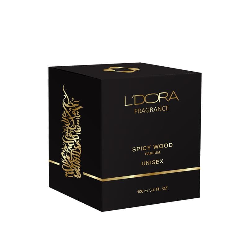 پرفیوم نیش لدورا فرگرنس مدل SPICY WOOD حجم 100 میلیلیتر — تصویر ۳