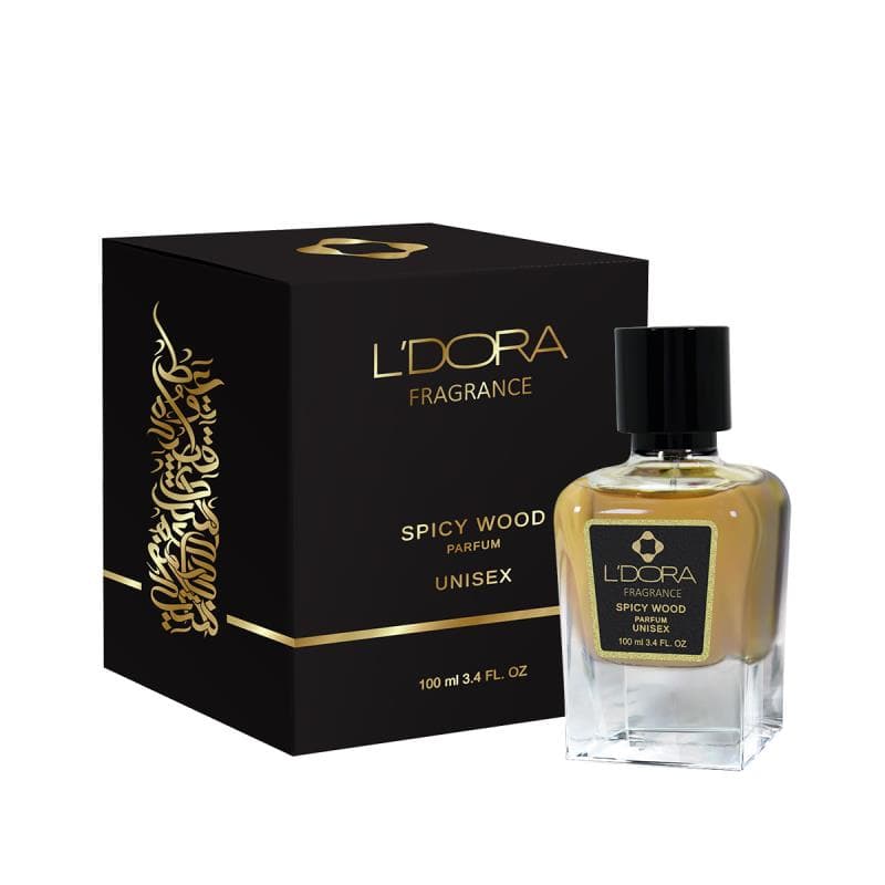 پرفیوم نیش لدورا فرگرنس مدل SPICY WOOD حجم 100 میلیلیتر — تصویر ۲