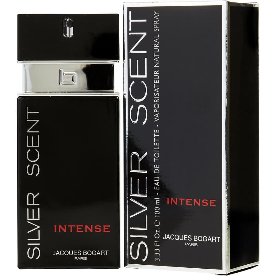 ادو تویلت مردانه مدل ژاک بوگارت Silver Scent Intense حجم 100 میلی لیتر