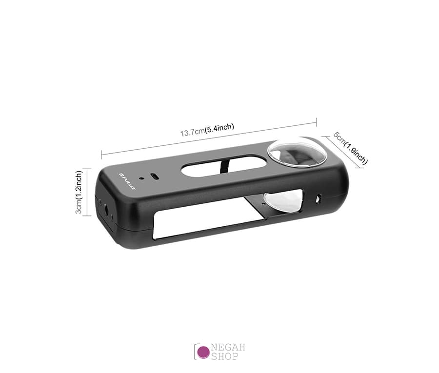 کیج فلزی دوربین Insta360 X4 پلوز مدل Puluz PU990B — تصویر ۴