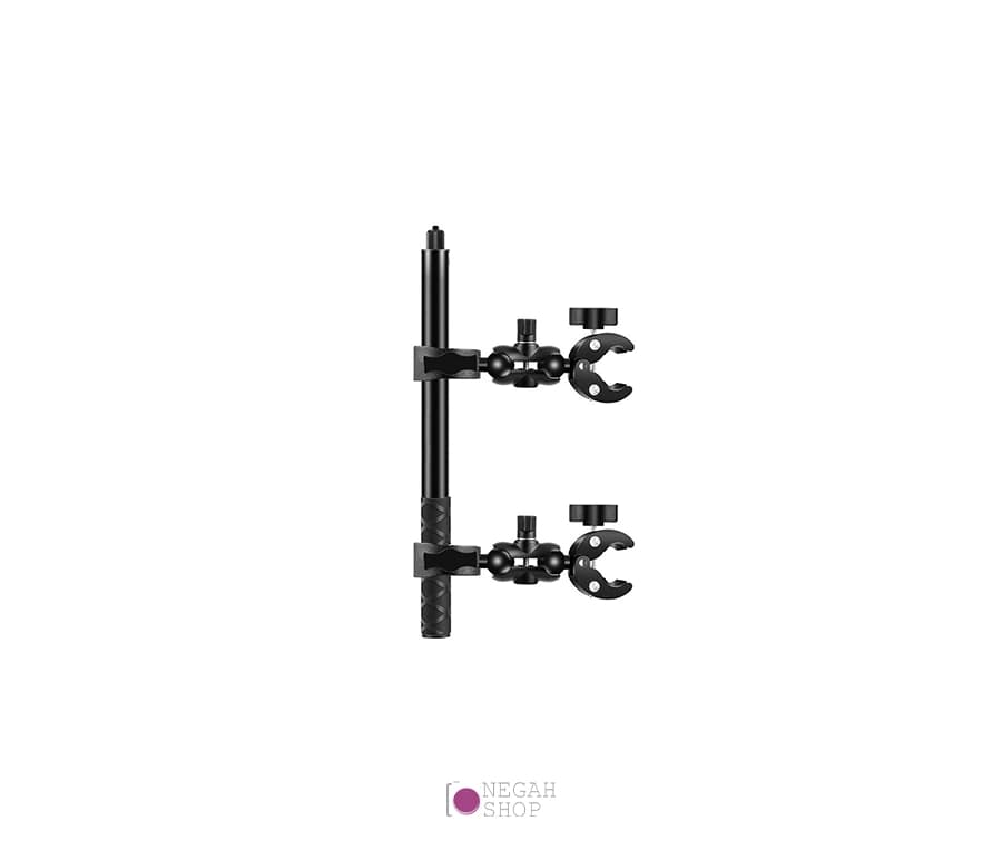 براکت و مونوپاد اتصال اکشن کمرا به موتورسیکلت Puluz PU495B — تصویر ۳