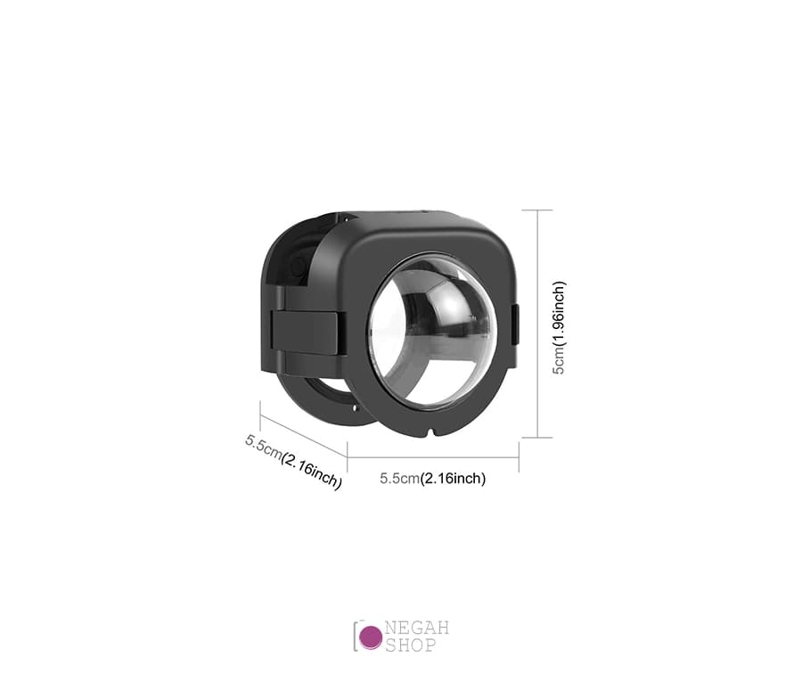 کاور محافظ لنز دوربین Insta360 X4 پلوز مدل Puluz PU978B — تصویر ۳